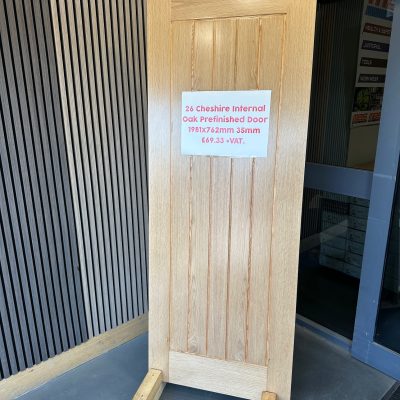 Cheshire Oak Pre-Finished Internal Door